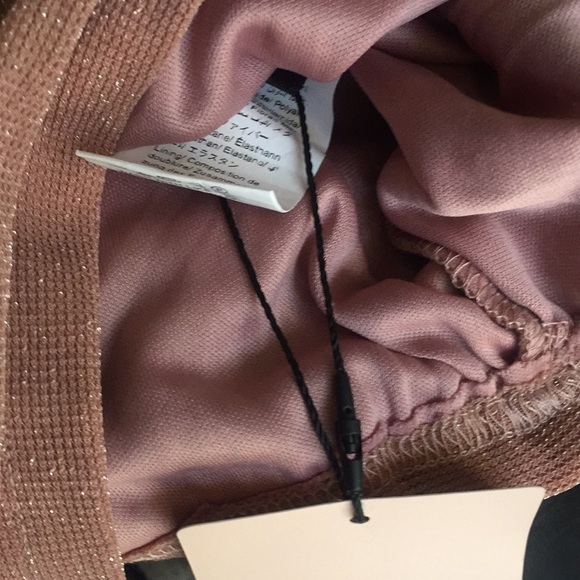 Sparkly apricot color body con dress small - Picture 10 of 10